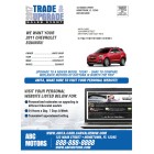 Trade & Upgrade - Blue Automotive Direct Mail