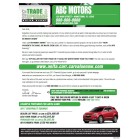 Automotive Trade & Upgrade Campaign - Direct Mail