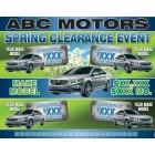 Spring Clearance - Automotive Direct mail 11x14 Placemat 