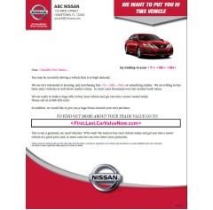 You In This - Buyback Mailer - Nissan