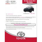 You In This - Buyback Mailer - Toyota