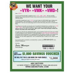 Vehicle Exchange Buyback Program - Green