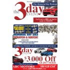 Memorial Day Campaign Trifold 12x18 - 3 Day