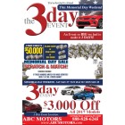 Memorial Day Campaign Trifold 12x18 - 3 Day
