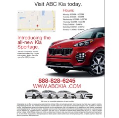 Kia Incentive Mailer - Automotive Direct Mail 