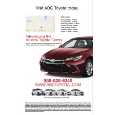 Buyback With Card 8.5x14 - Toyota