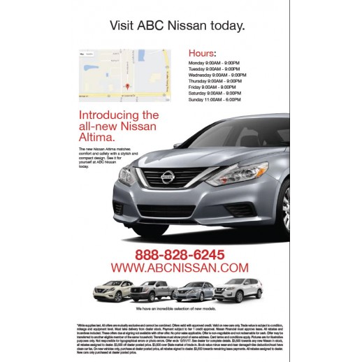 Buyback With Card 8.5x14 - Nissan
