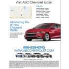 Chevrolet Incentive Mailer - Automotive Direct Mail