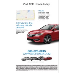 Buyback With Card 8.5x14 - Honda