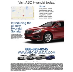 Hyundai Incentive Mailer - Automotive Direct Mail 