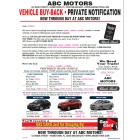 Black Book Buyback Mailer - 3 Offers - Red