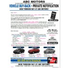 Black Book Buyback Mailer - 3 Offers - Blue