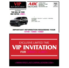 VIP Buyback Black Book Mailer - Red