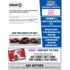 Vehicle Swap Buyback- Color Options