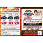 8 Page Magazine - Fall Sales Event - Automotive Direct Mail Campaign - 8 PAGES