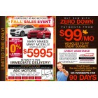 8 Page Magazine - Fall Sales Event - Automotive Direct Mail Campaign - 8 PAGES