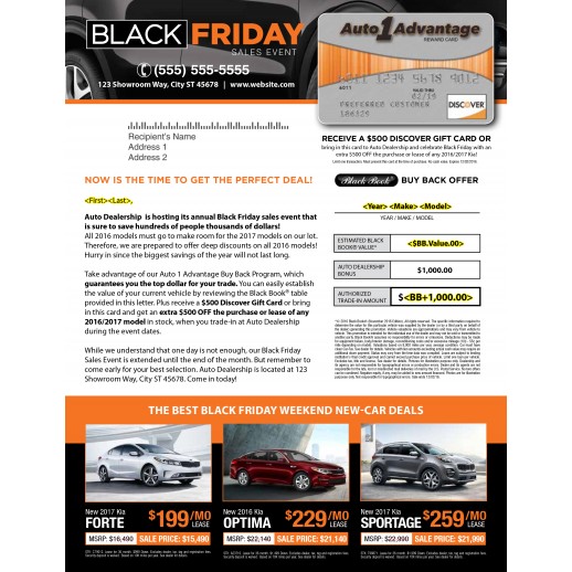 Black Friday - Black Book Buyback w/ A1 Advantage Card