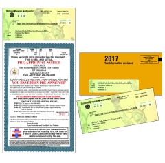 Tax Pre-Approval Notice - Secondary Finance Automotive Direct Mail