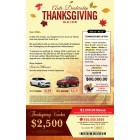 Autumn Black Book Thanksgiving Buyback Mailer - 