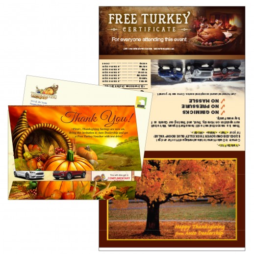 Autumn Black Book Thanksgiving Buyback Mailer - 
