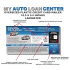 My Auto Loan Center - Automotive Direct Mail - Laminated Credit Pre-Qualified Postcard Mailer