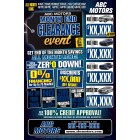 Month End Clearance - 12x18 Trifold
