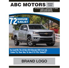Magazine - 8 Page - Blue - Automotive Direct Mail 