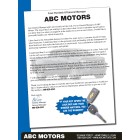 Magazine - 8 Page - Automotive Direct Mail  - Targeted - Color Options