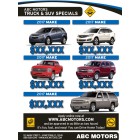 Magazine - 8 Page - Automotive Direct Mail - Saturation - Color Options