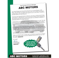 Magazine - 8 Page - Green - Automotive Direct Mail 