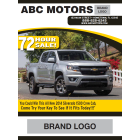 Magazine - 4 Page - Automotive Direct Mail - Saturation - Color Options