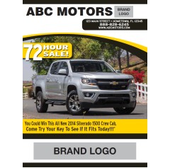 Magazine - 8 Page - Yellow - Automotive Direct Mail 