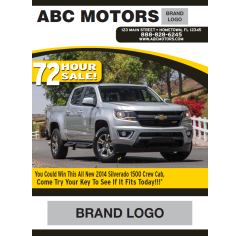 Magazine - 4 Page - Yellow - Automotive Direct Mail 