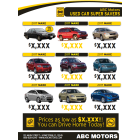 Magazine - 4 Page - Yellow - Automotive Direct Mail 