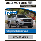 Magazine - 4 Page - Blue - Automotive Direct Mail 