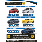 Magazine - 4 Page - Blue - Automotive Direct Mail 