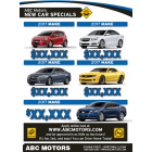 Magazine - 4 Page - Automotive Direct Mail - Saturation - Color Options