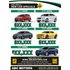 Magazine - 4 Page - Automotive Direct Mail - Targeted - Color Options