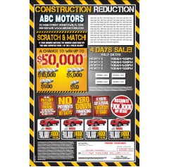 Rapid Delivery Urgent Letter 12x18 Super Sale 