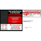 Laminated Buyback Card Mailer - Owner Loyalty