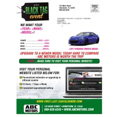 Black Tag Buyback Event - Trade and Upgrade