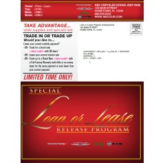 Loan or Lease Release Program