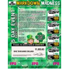 St Patricks Day - Markdown Madness - Automotive Direct Mail - Buyback Sale