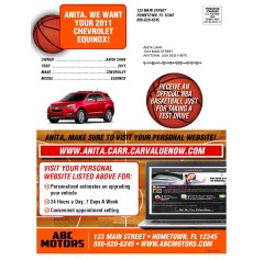 Trade & Upgrade - March Buyback Madness mailer 