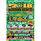 St Patricks Themed - Markdown Madness Automotive Sales Event - Tri-fold 12x18 