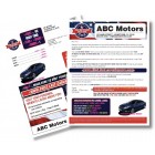 Independence Day - July 4th -  Automotive Direct Mail Buyback mailer - Trade & Upgrade Version 