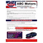 Independence Day - July 4th -  Automotive Direct Mail Buyback mailer - Trade & Upgrade Version 