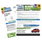 Trade & Upgrade - Seasonal - Spring - Automotive direct mail 