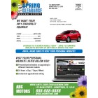 Trade & Upgrade - Seasonal - Spring - Automotive direct mail 