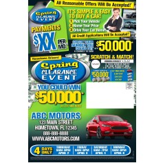 Spring Clearance Trifold 12x18 